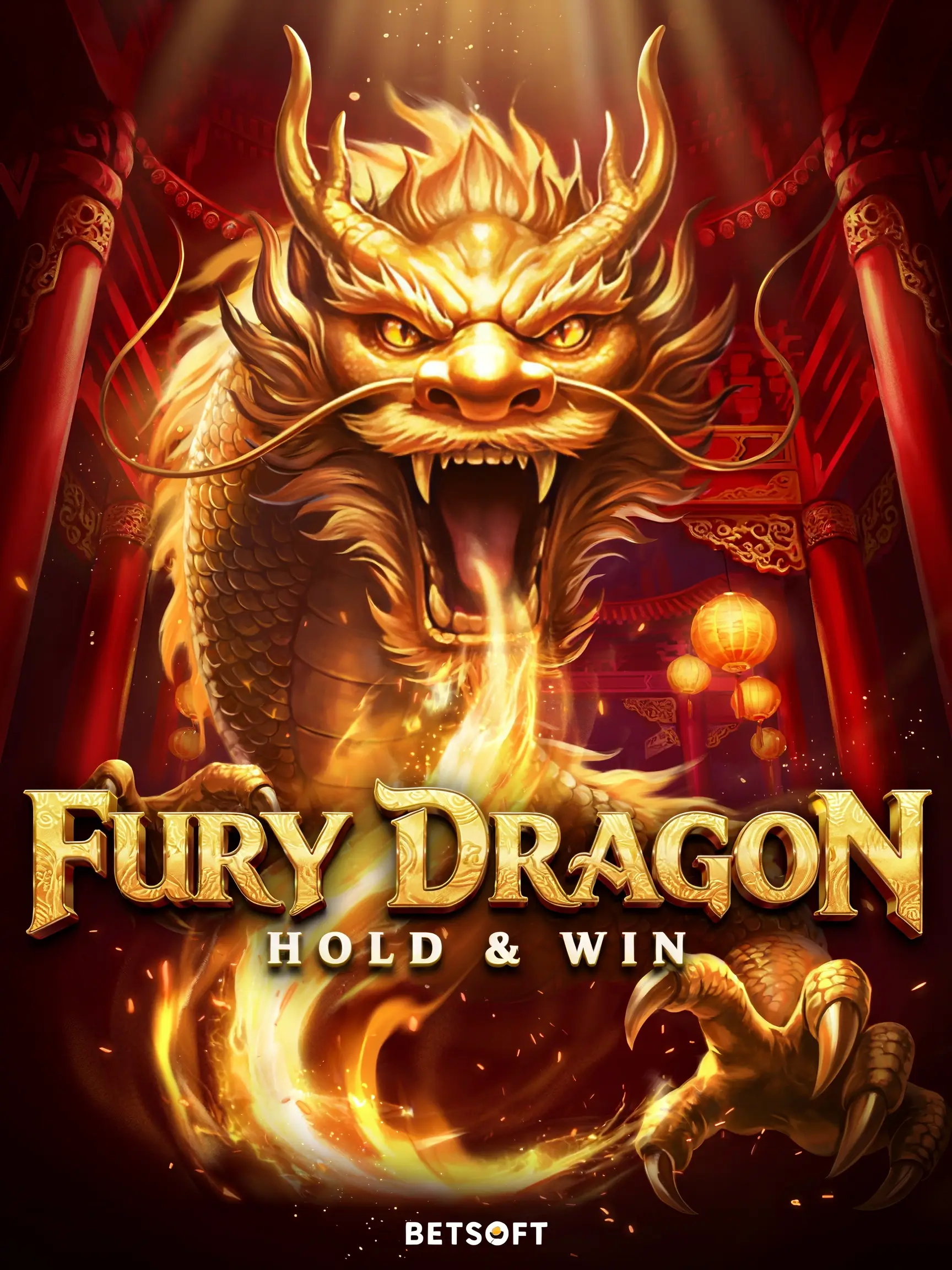 Screenshot of the Fury Dragon Hold and Win slot